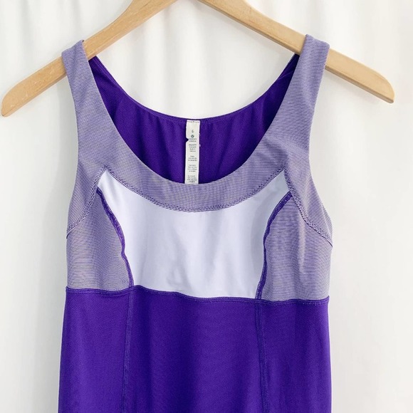 lululemon Ta Ta Topper Purple Tank Top 6 - Picture 2 of 7